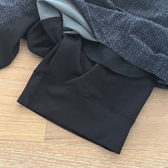 Lululemon Men's T.H.E. Short 9" All Court Texture Deep Coal Black Small - Picture 4 of 5